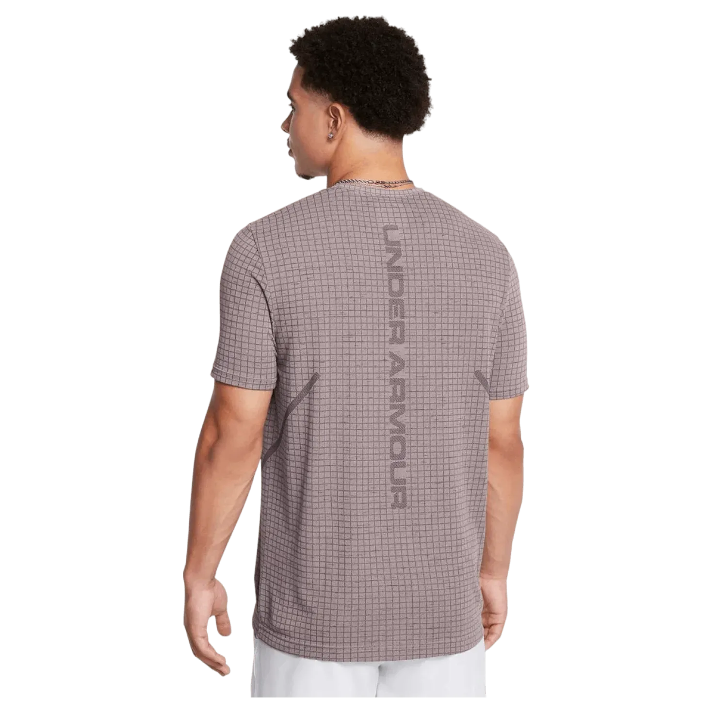 Vanish Seamless Grid Ss Tetra Gray