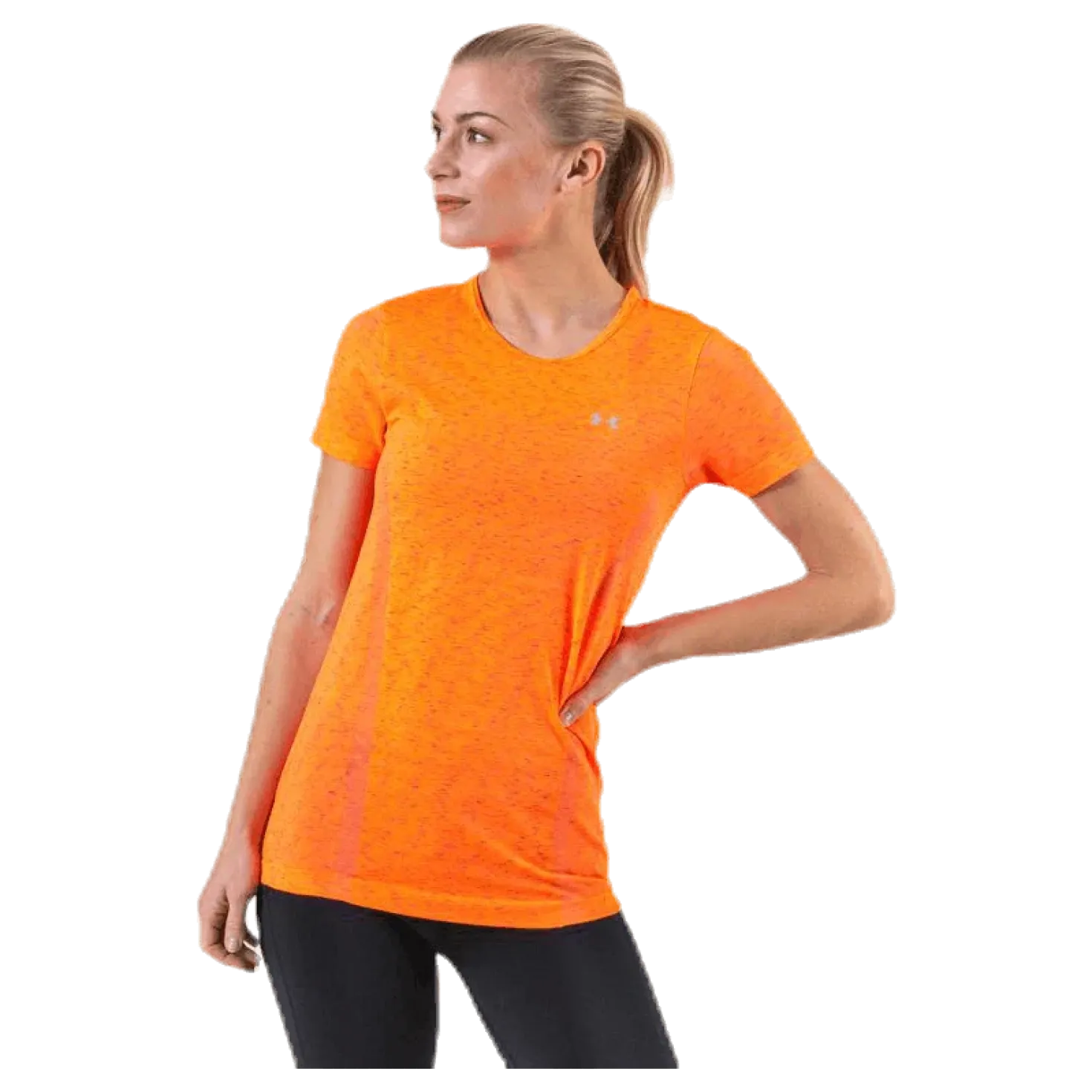 Vanish Seamless SS Spacedye Pink/Orange