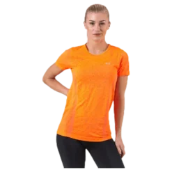 Vanish Seamless SS Spacedye Pink/Orange