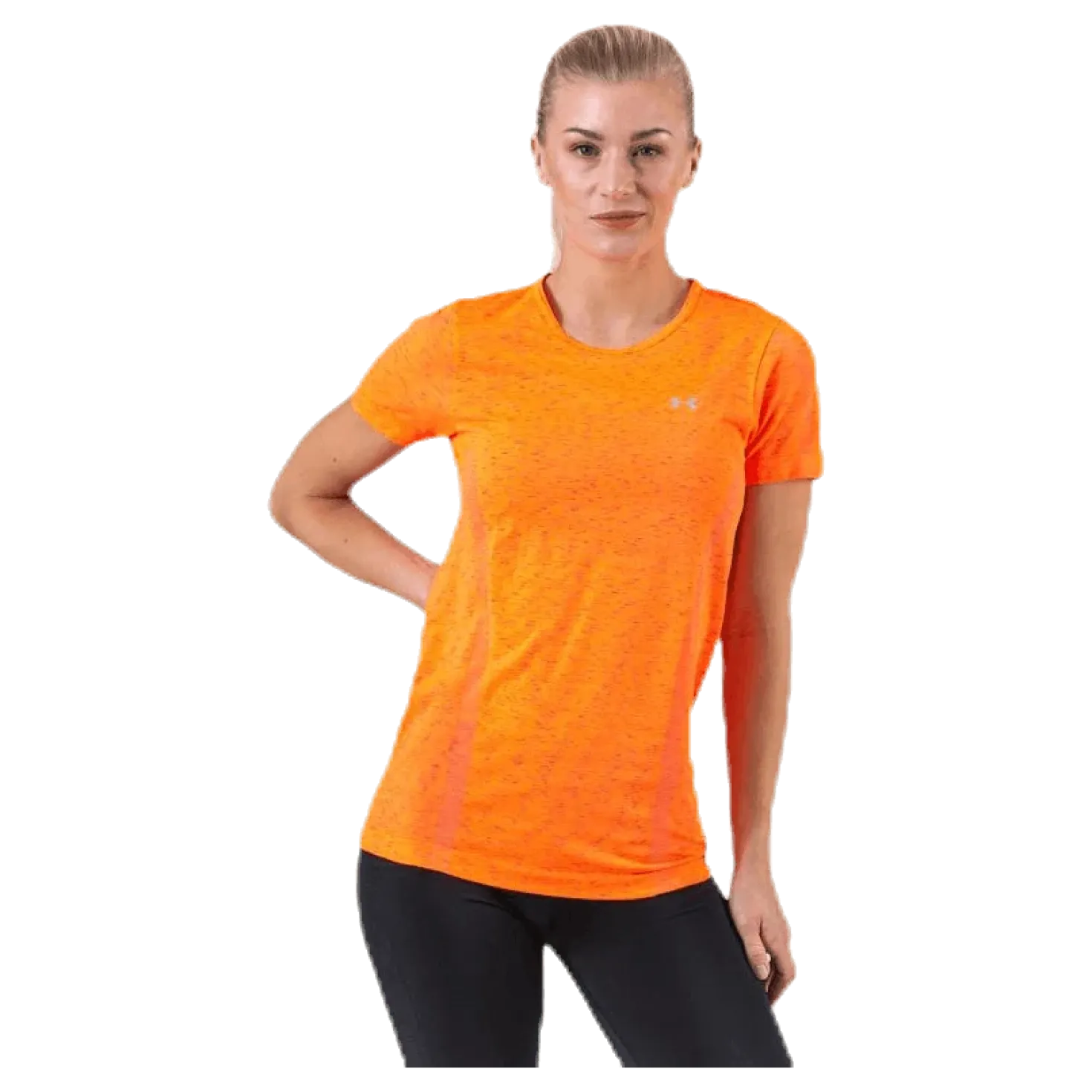 Vanish Seamless SS Spacedye Pink/Orange