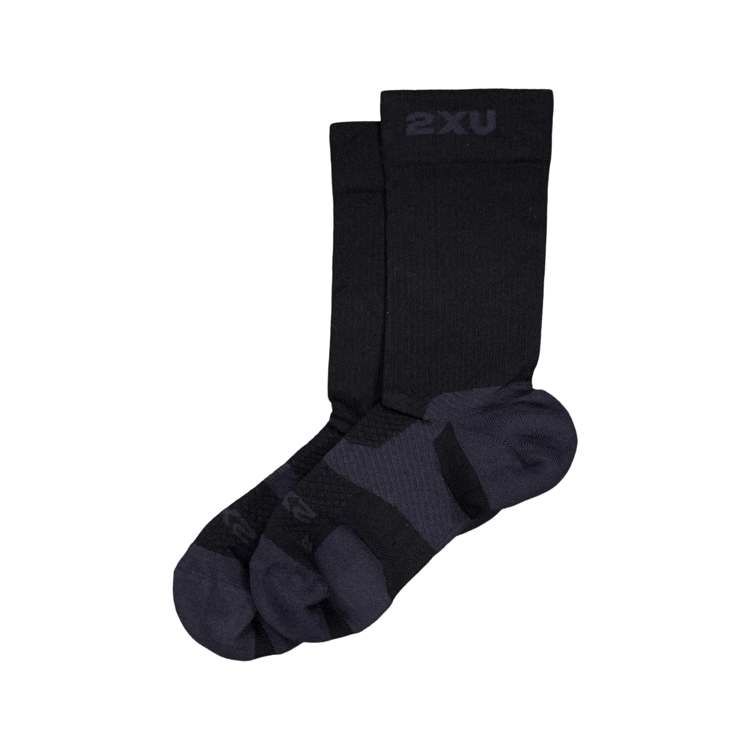 Vectr Light Cushion Crew Sock Black/titanium