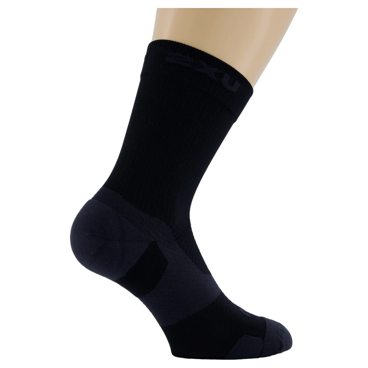 Vectr Light Cushion Crew Sock Black/titanium