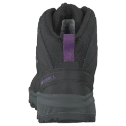 Vego Mid Leather North Wp Ice+ Black/gloxinia