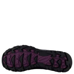 Vego Mid Leather WTPF Black/Gloxinia