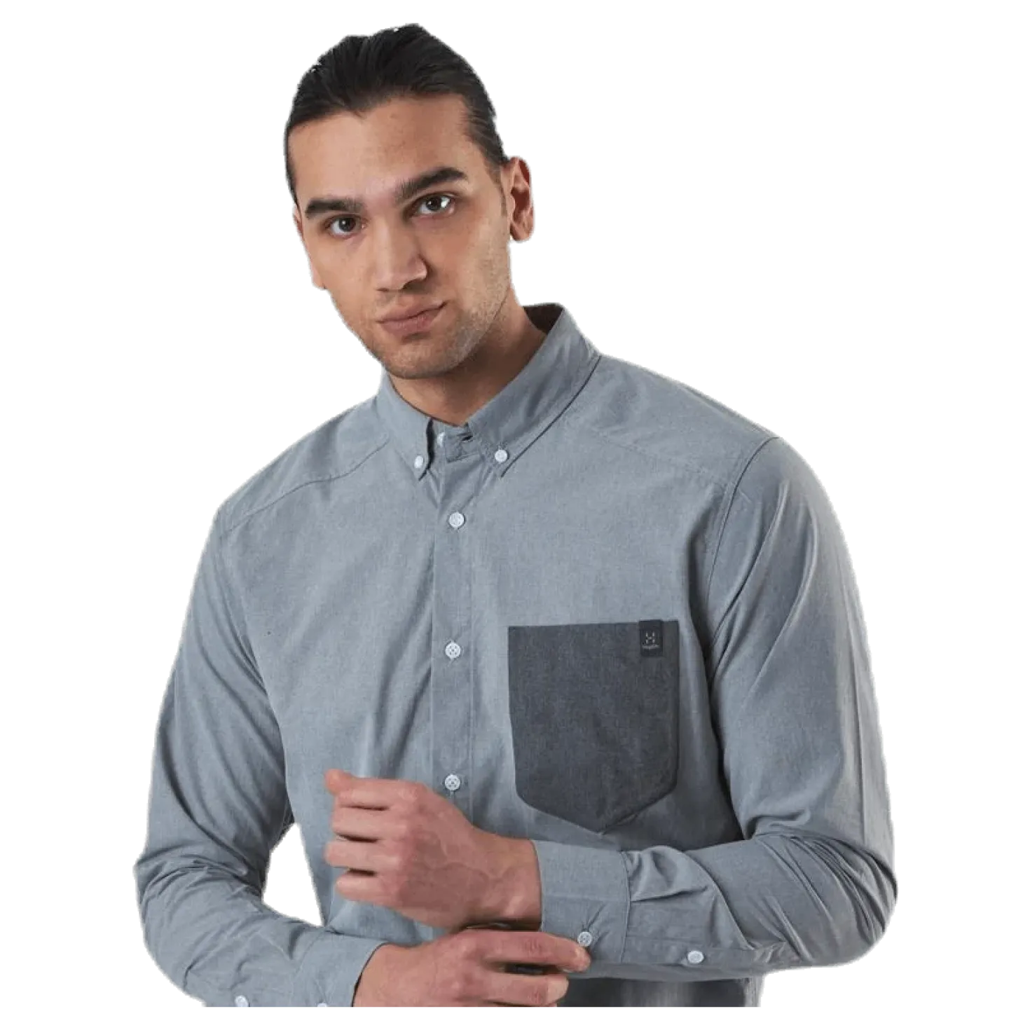 Vejan LS Shirt Grey