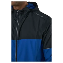 Verbol M Running Jacket W/hood Deep Ocean