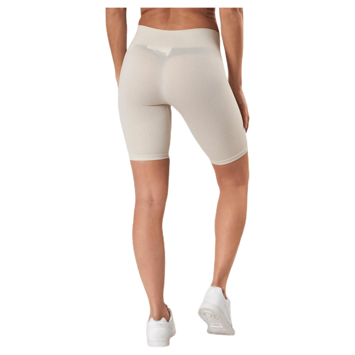 Vicky Rib Seamless Shorts Grey