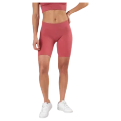Vicky Rib Seamless Shorts Red