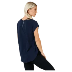 Vic S/S Solid Top Blue
