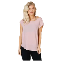 Vic S/S Solid Top Pink