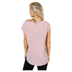 Vic S/S Solid Top Pink