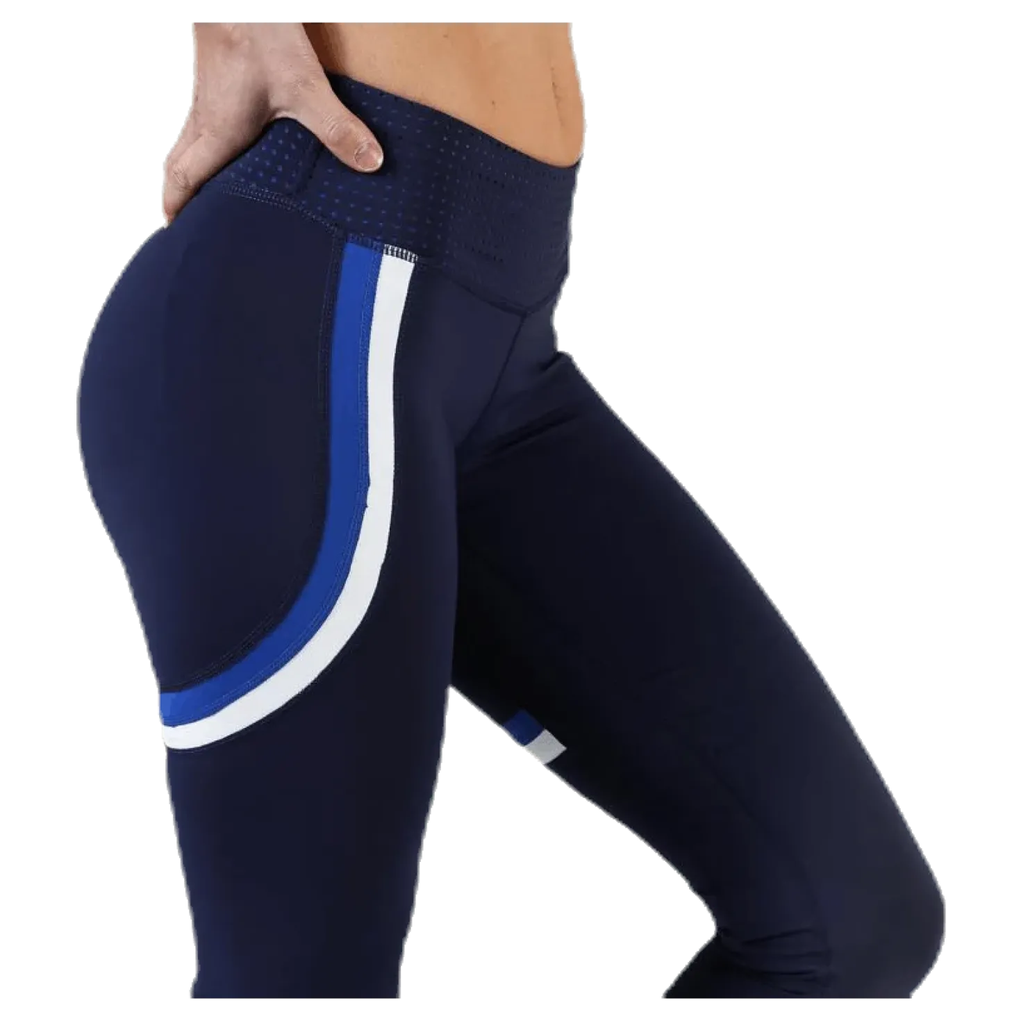 Victory Tights Blue/White