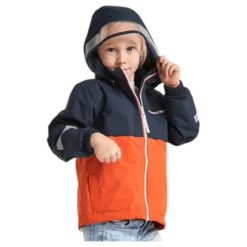 Viken Kids Jacket Blue/Orange