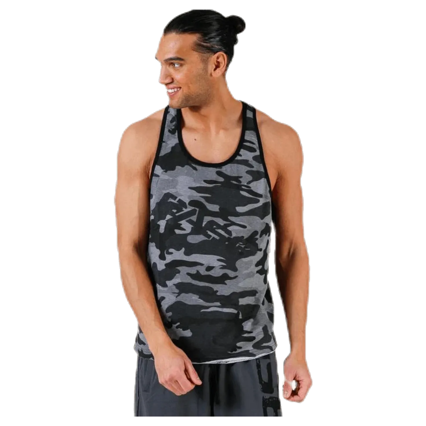 Vintage T-back Patterned/Grey