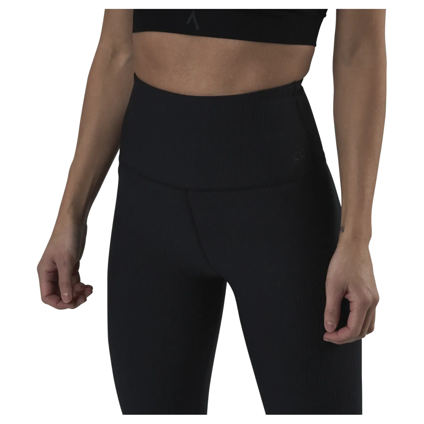 Vision Rib Leggings 7/8 Black