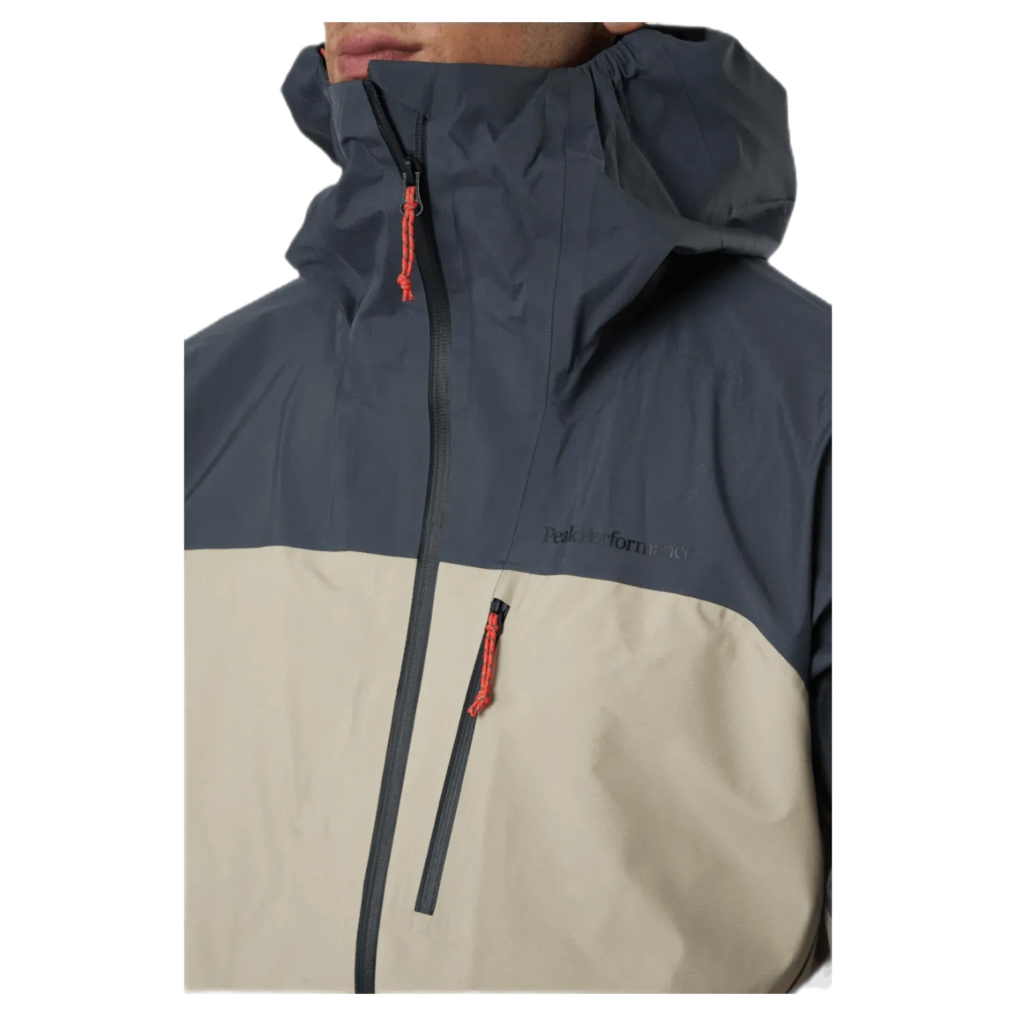 Vislight C Jacket Beige/Red