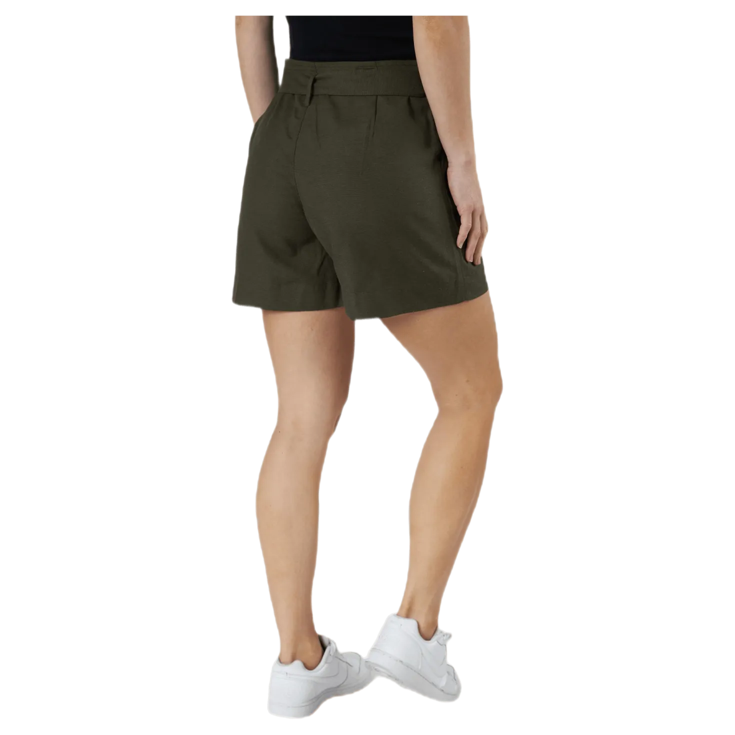 Viva Life Hw Belt Shorts Pnt Green