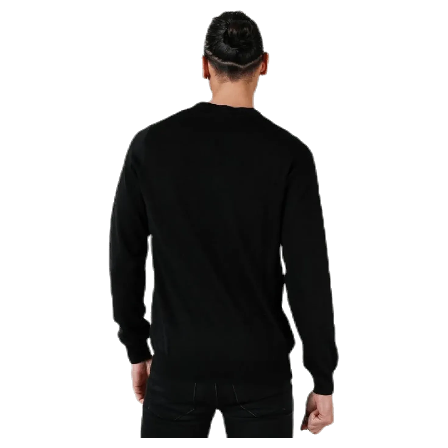 V-Neck Pullover Black