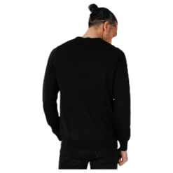 V-Neck Pullover Black