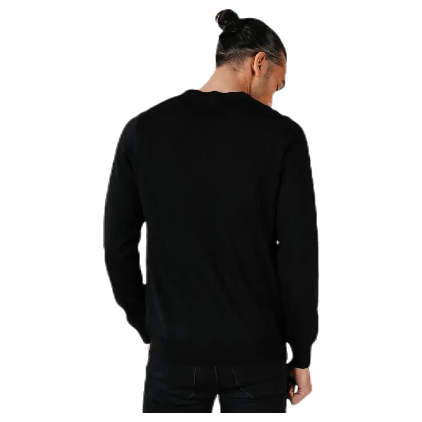 V-Neck Pullover Black