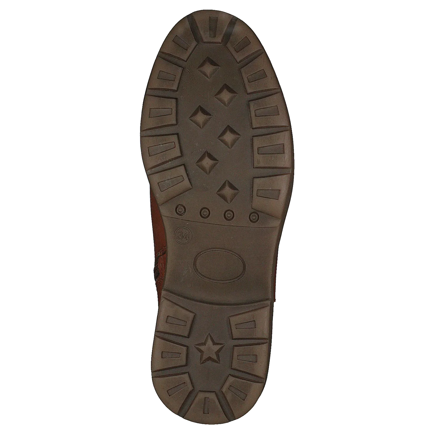 451-5011 Warm Lined Leather Cognac