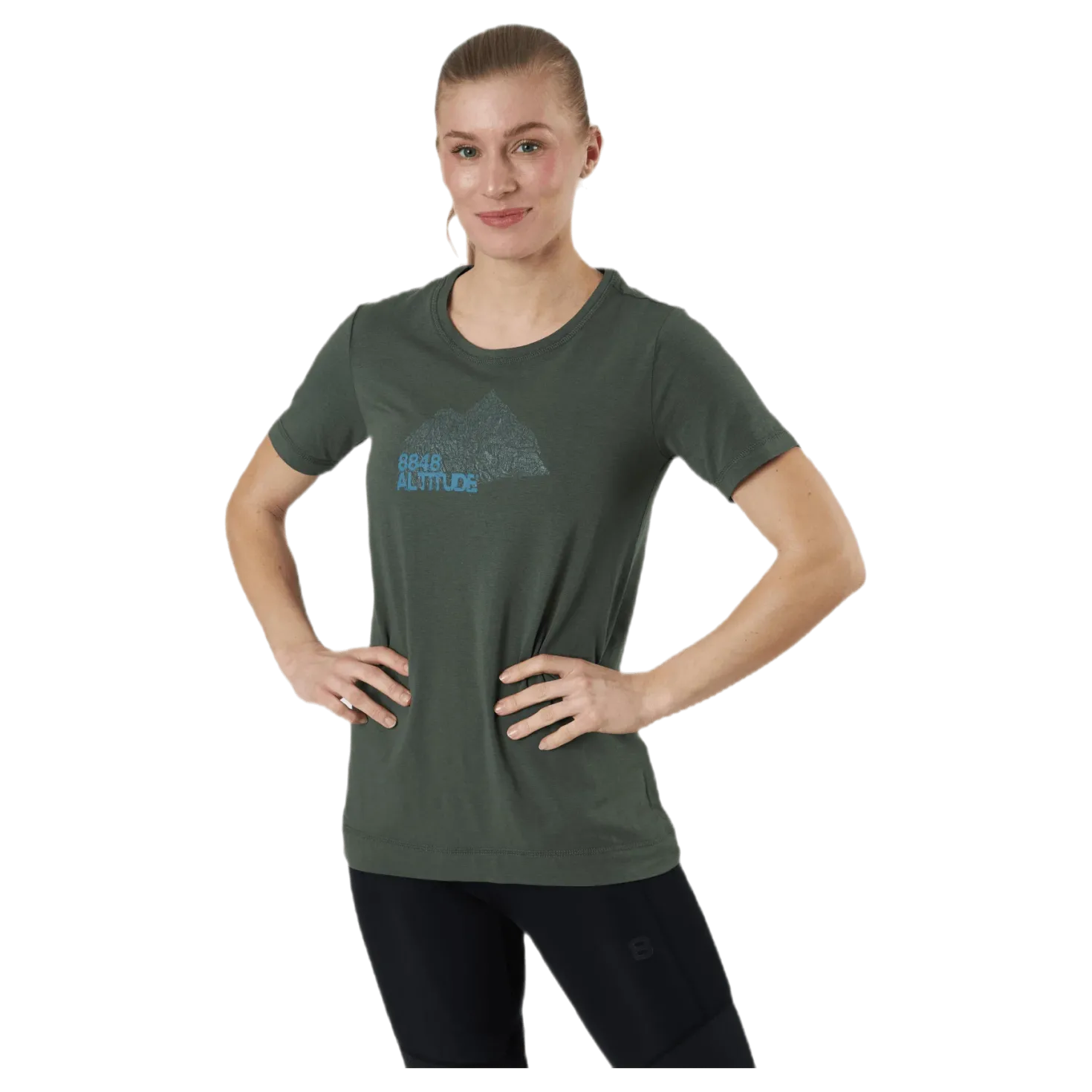 Waterlily Tee Green