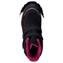435-6608 Waterproof Warm Lined Black/Fuchsia