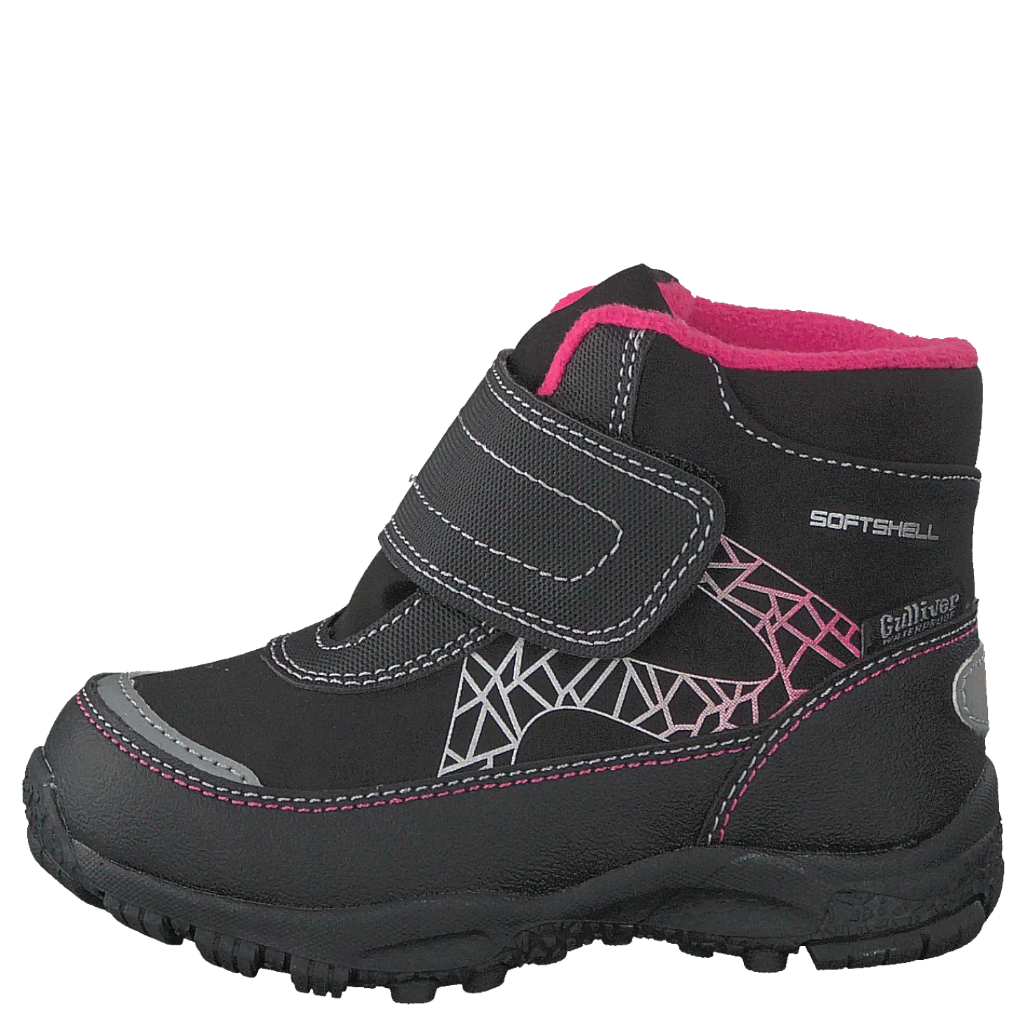 430-2962 Waterproof Warm Lined Black/fuchsia