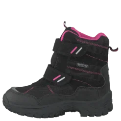 430-9113 Waterproof Warm Lined Black/fuchsia