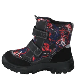 414-6107 Waterproof Warm Lined Navy/red