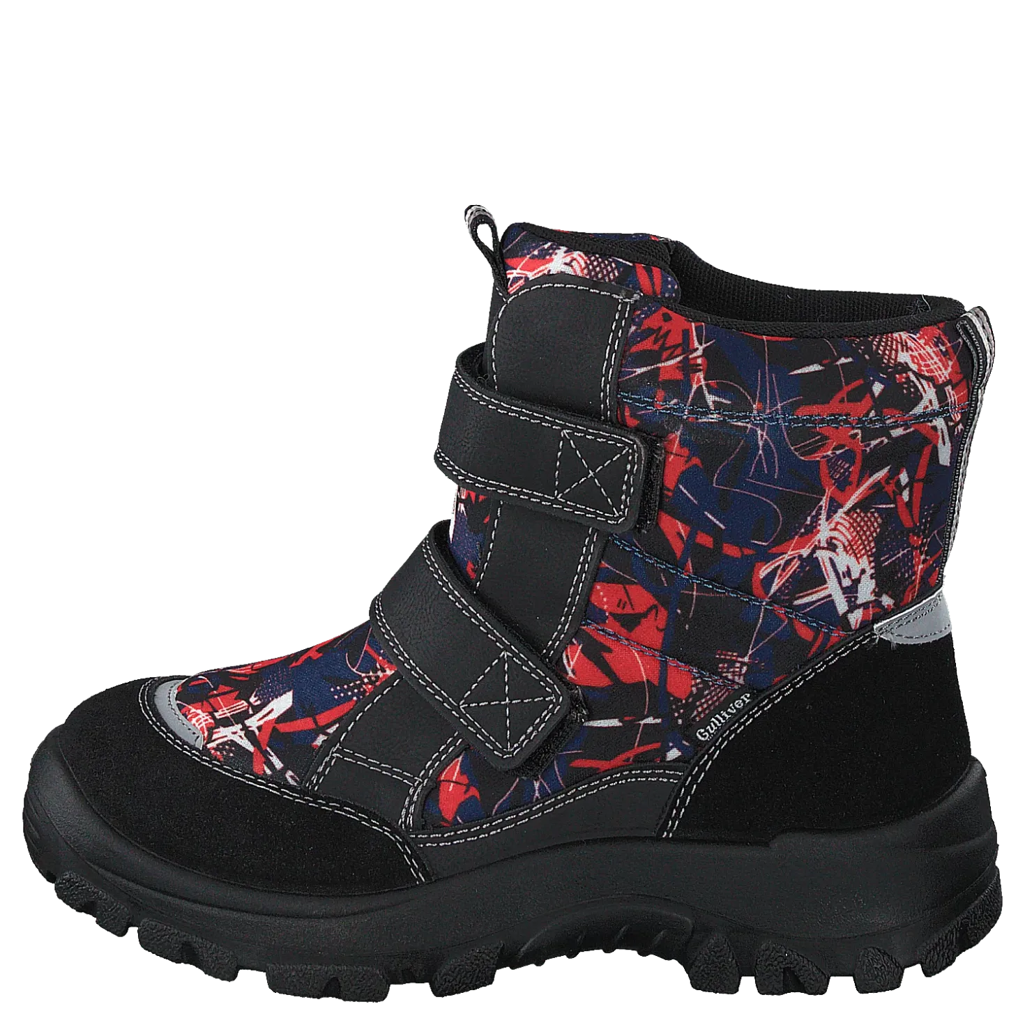 414-6107 Waterproof Warm Lined Navy/red