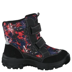 414-6107 Waterproof Warm Lined Navy/red