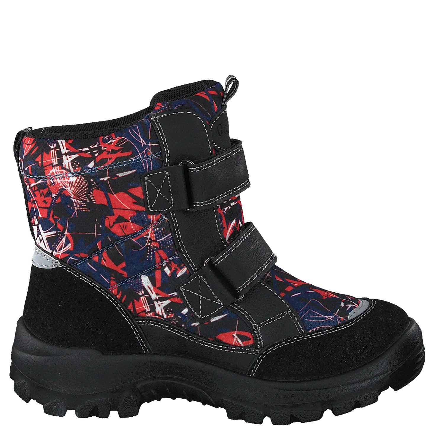 414-6107 Waterproof Warm Lined Navy/red