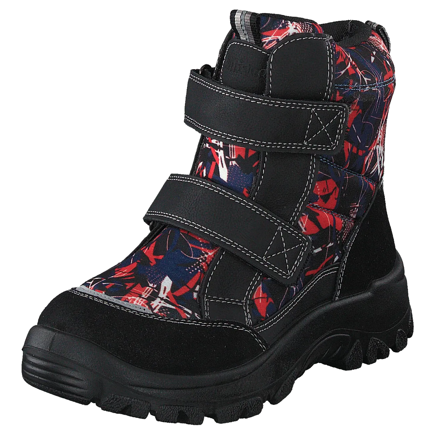 414-6107 Waterproof Warm Lined Navy/red