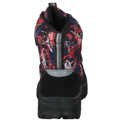 414-6107 Waterproof Warm Lined Navy/red