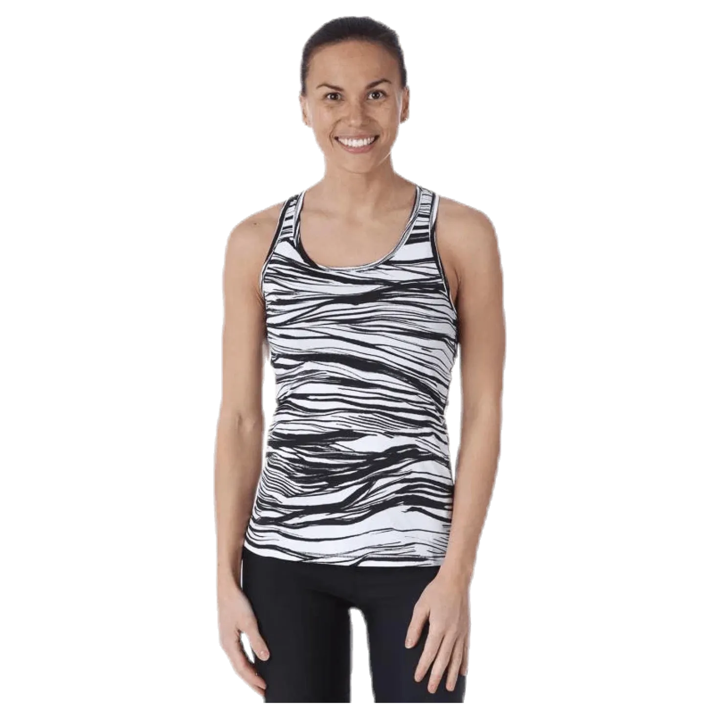 Wave racerback White
