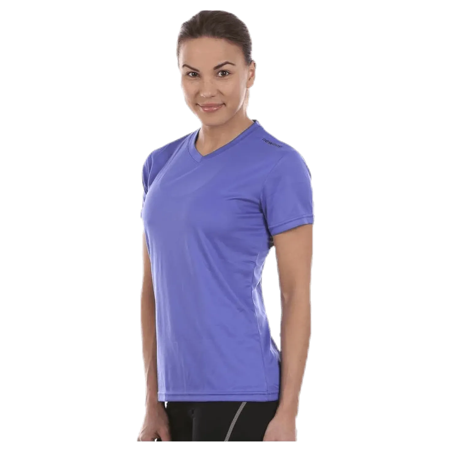 W Base Cool T-Shirt Purple