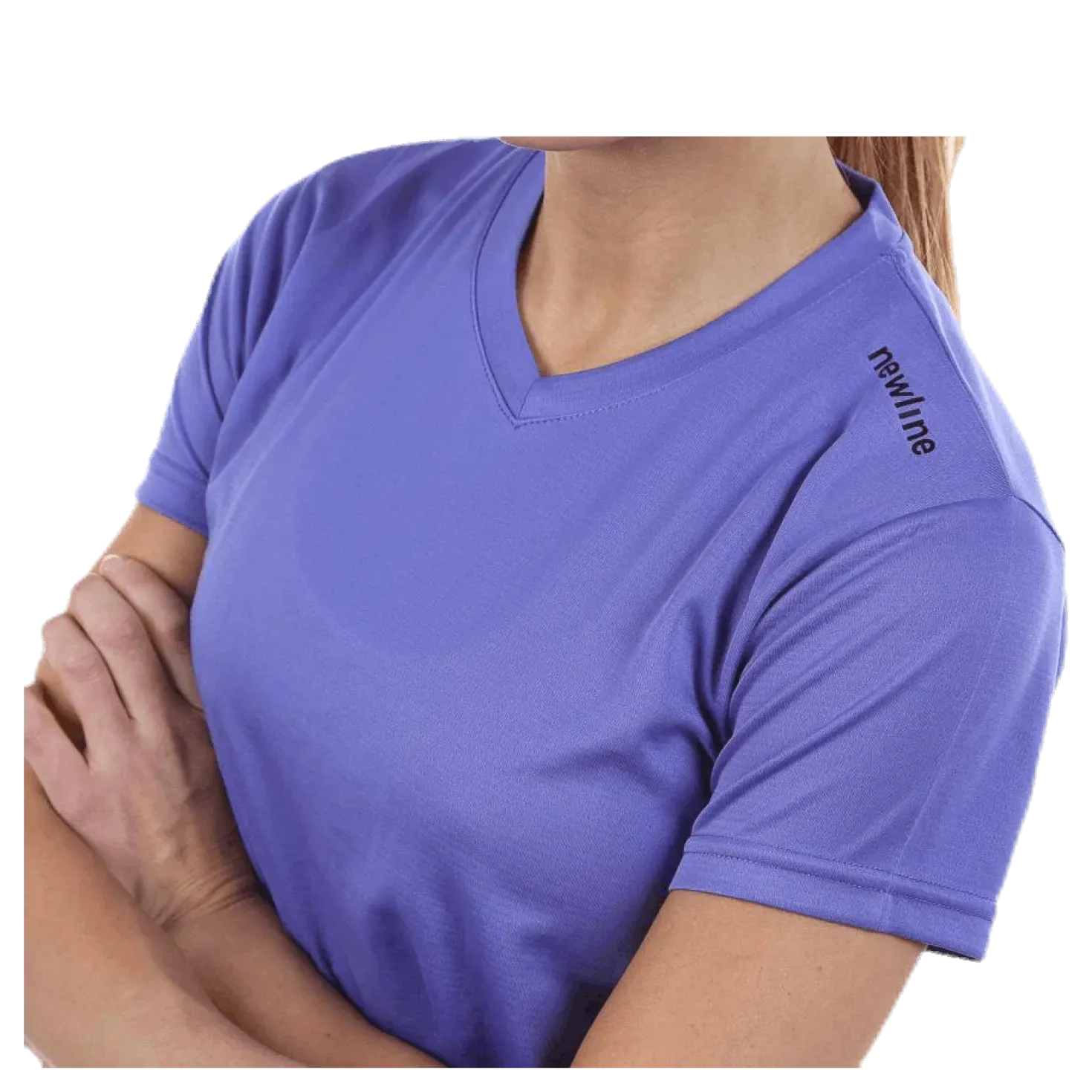 W Base Cool T-Shirt Purple