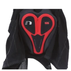 W Bike 8 Panels Bib Shorts Black
