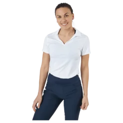 W Cloudspun Coast Polo Bright White