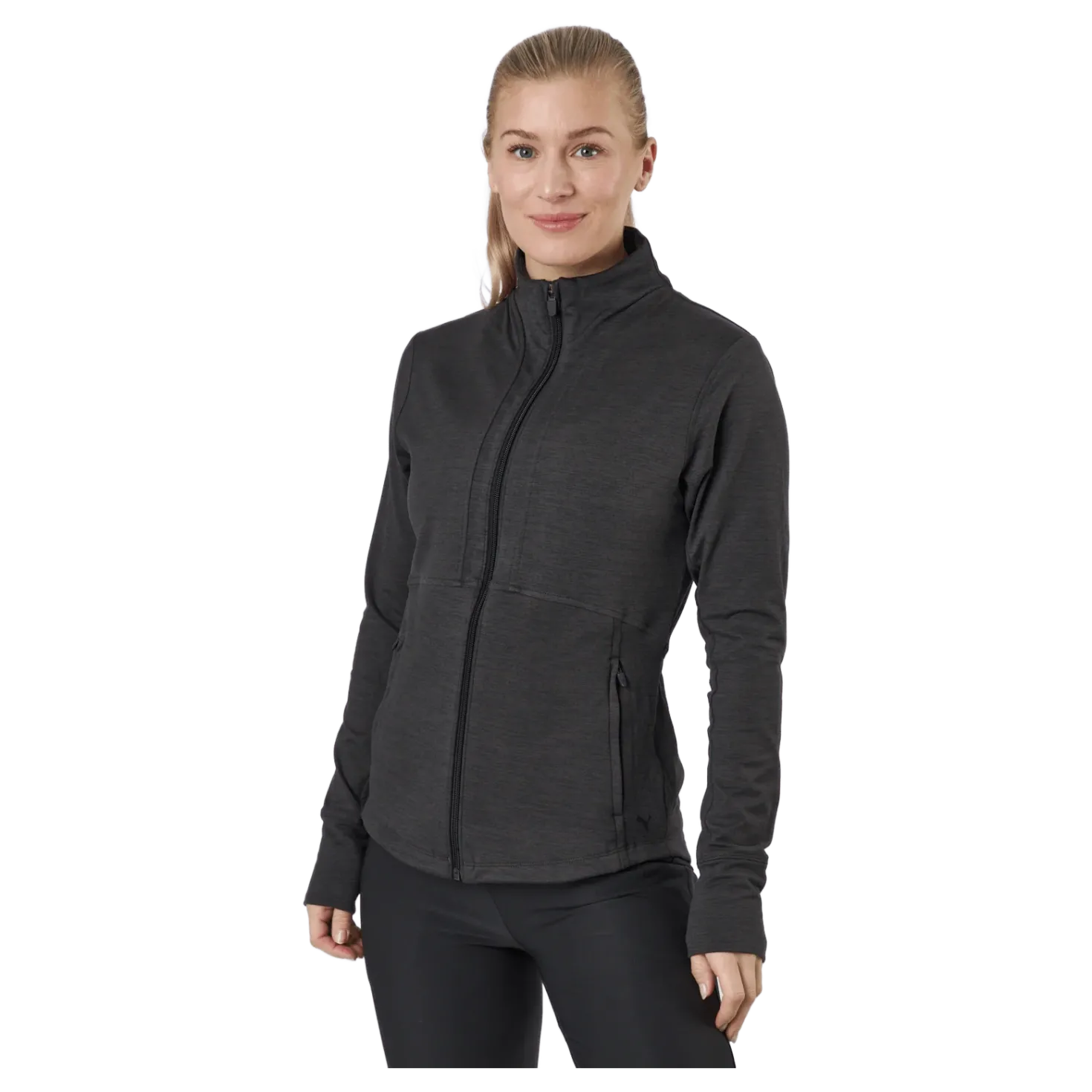W Cloudspun Daybreak Jacket Puma Black Heather
