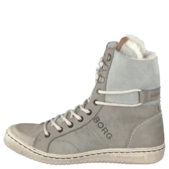 Wendy High Fur Light Grey