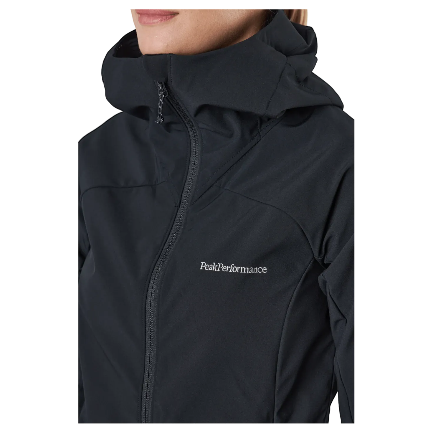 W Explore Hood Jacket Black