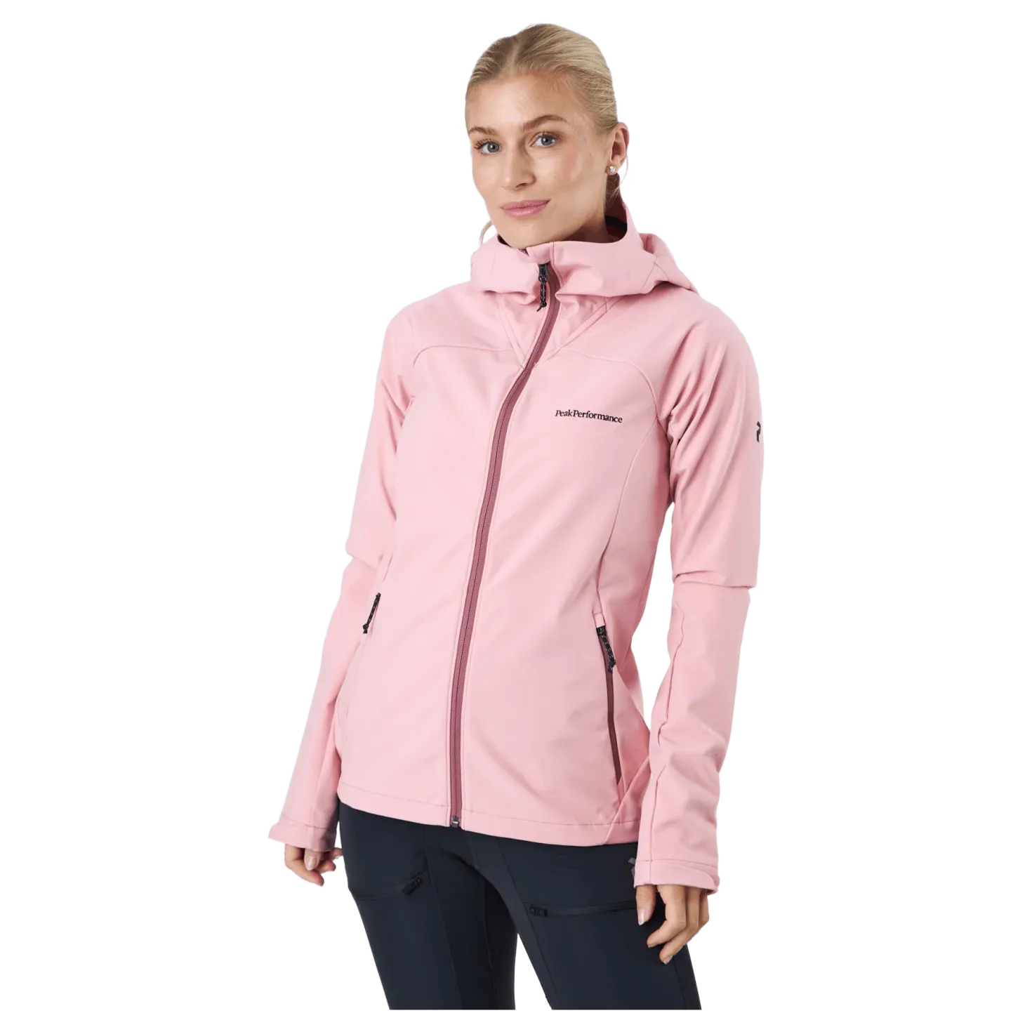 W Explore Hood Jacket Warm Blush