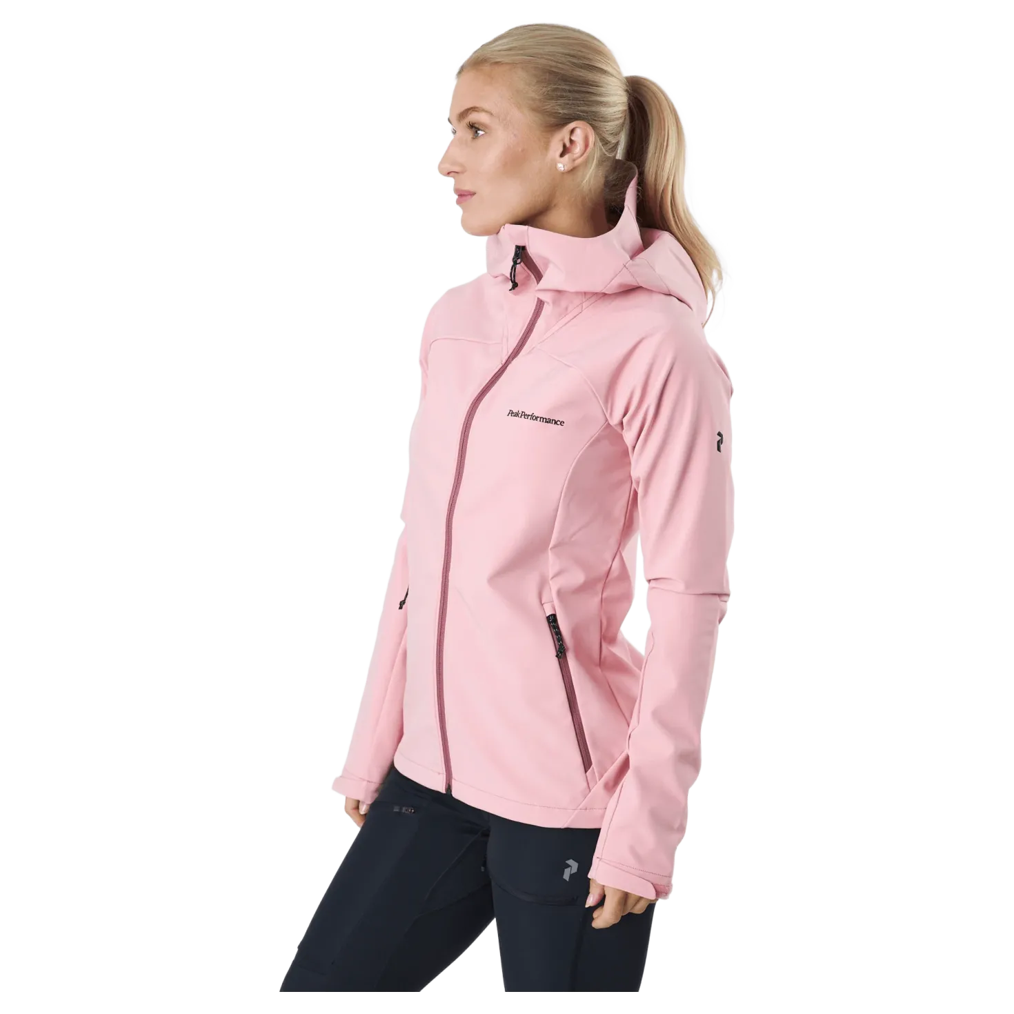 W Explore Hood Jacket Warm Blush