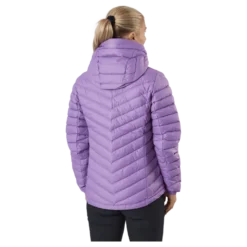 W Frost Down Hood Jacket Action Lilac