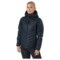 W Frost Down Hood Jacket Black