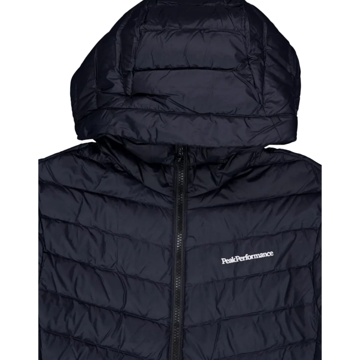 W Frost Down Hood Jacket Black