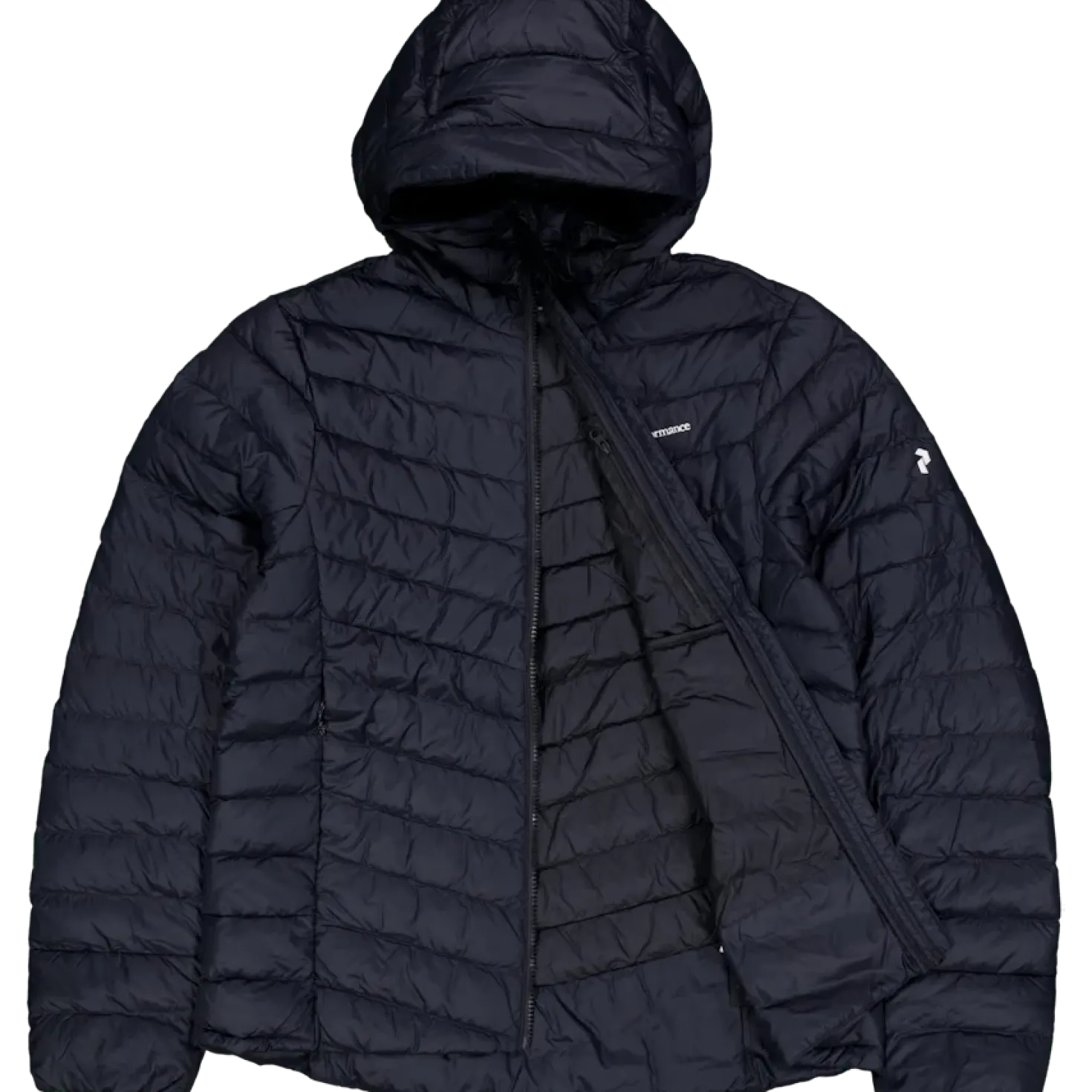 W Frost Down Hood Jacket Black