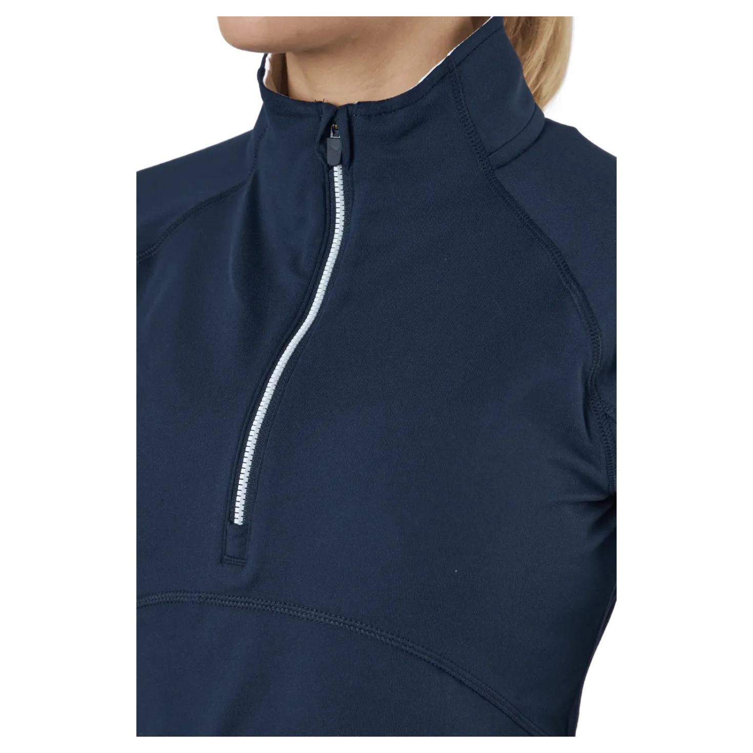 W Gamer 1/4 Zip Navy Blazer